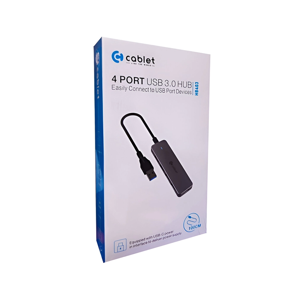 CABLET TYPE-C HUB 4 PORT 3.0 HB403 C3